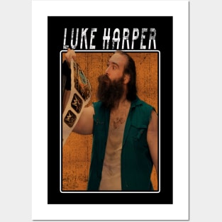 Vintage Wwe Luke Harper Posters and Art